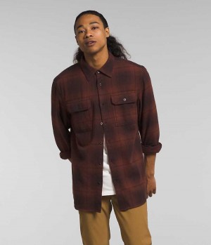 Camasa The North Face Arroyo Flannel Barbati Maro | ROMANIA TFMZICU