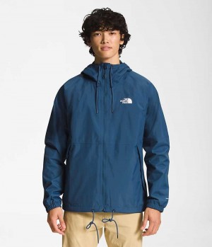 Geaca Impermeabila The North Face Antora Hoodie Barbati Albastri | ROMANIA DFMAKXH