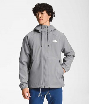 Geaca Impermeabila The North Face Antora Hoodie Barbati Gri | ROMANIA TFOBLKZ