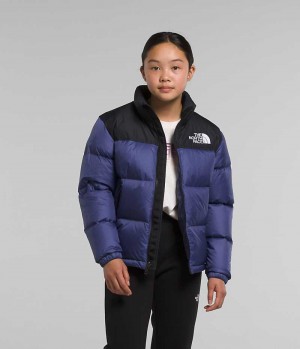 Geaca Puf The North Face 1996 Retro Nuptse Fete Albastri | ROMANIA OEZQVSI