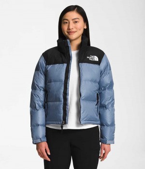 Geaca Puf The North Face 1996 Retro Nuptse Dama Albastri | ROMANIA YONQAPT