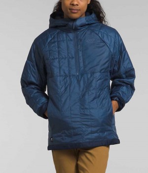 Geaca Puf The North Face Circaloft ¼-Zip Pullover Barbati Albastri | ROMANIA BDMAWOQ