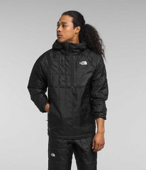 Geaca Puf The North Face Circaloft ¼-Zip Pullover Barbati Negrii | ROMANIA VYWEQRU