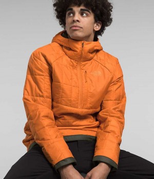 Geaca Puf The North Face Circaloft ¼-Zip Pullover Barbati Portocalii | ROMANIA IUCVTRY