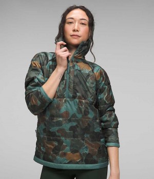 Geaca Puf The North Face Circaloft ¼-Zip Pullover Dama Camuflaj | ROMANIA ANLDPTH