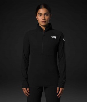 Hanorac The North Face Summit Series FUTUREFLEECE™ LT ½-Zip Dama Negrii | ROMANIA SVBKYFO