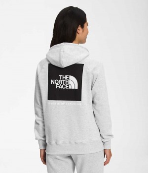 Hanorac cu Gluga The North Face Box NSE Pullover Dama Gri Deschis | ROMANIA GRTLFBA