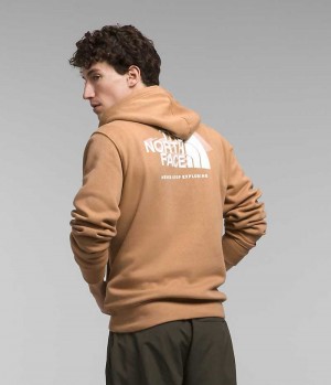 Hanorac cu Gluga The North Face Box NSE Pullover Barbati Kaki | ROMANIA WVCSRAT