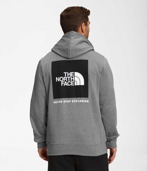 Hanorac cu Gluga The North Face Box NSE Pullover Barbati Gri | ROMANIA UIZAJXR