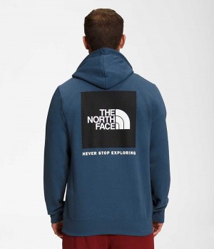 Hanorac cu Gluga The North Face Box NSE Pullover Barbati Albastri | ROMANIA ATUIBJC