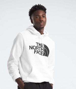 Hanorac cu Gluga The North Face Half Dome Pullover Barbati Albi | ROMANIA EQZLWPX