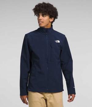 Jacheta Softshell The North Face Apex Bionic 3 Barbati Bleumarin | ROMANIA PJKSOBV