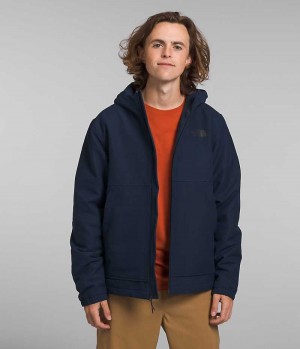 Jacheta Softshell The North Face Camden Thermal Hoodie Barbati Bleumarin | ROMANIA HPCDUIY