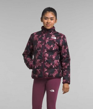 Jachete Din Lână The North Face Reversible Mossbud Fete Colorati | ROMANIA ZLMYDNJ