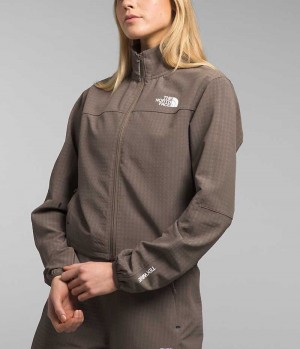 Jachete Din Lână The North Face Tekware™ Grid Full-Zip Dama Maro | ROMANIA HPIVJSX