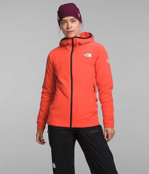 Jachete Hibride The North Face Summit Series Casaval Hoodie Dama Portocalii | ROMANIA HMXUBJK