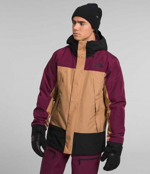 Jachete Izolate The North Face Clement Triclimate® Barbati Bej Fucsie | ROMANIA IPGYNQO