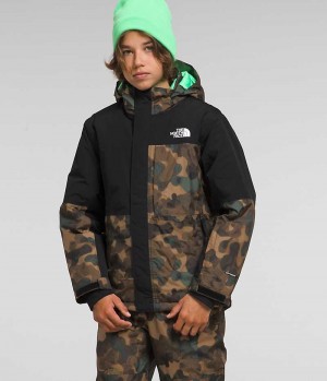 Jachete Izolate The North Face Freedom Extreme Baieti Camuflaj | ROMANIA IZPMVSL