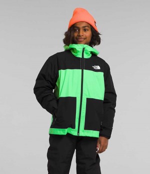 Jachete Izolate The North Face Freedom Triclimate® Baieti Verzi Negrii | ROMANIA GHAMWPZ