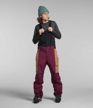 Pantaloni Bib The North Face Freedom Barbati Fucsie | ROMANIA DKQZVRH