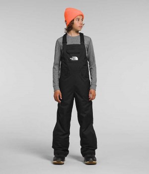 Pantaloni Bib The North Face Freedom Insulated Baieti Negrii | ROMANIA CZJNYKP