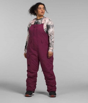 Pantaloni Bib The North Face Plus Freedom Insulated Dama Visinii | ROMANIA ANLTGRQ