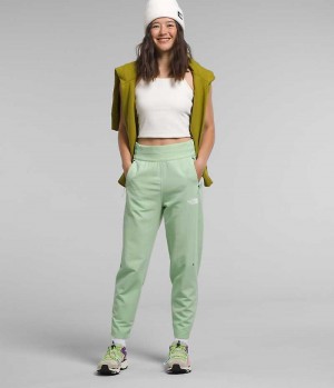 Pantaloni Din Lână The North Face Tekware™ Grid Dama Verde Menta | ROMANIA PUQZLNC