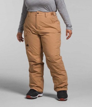 Pantaloni Izolați The North Face Plus Freedom Dama Kaki | ROMANIA YWRNKAM