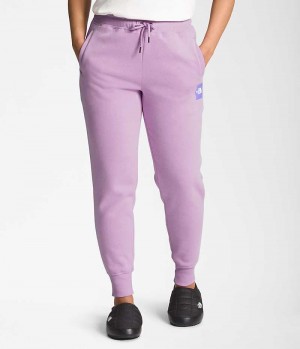 Pantaloni Jogger The North Face Box NSE Dama Lavanda | ROMANIA GSQFHPV