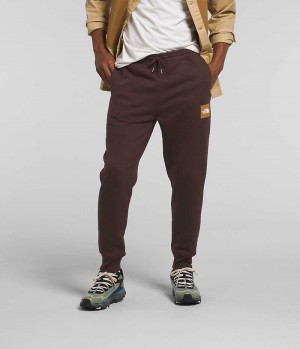 Pantaloni Jogger The North Face Box NSE Barbati Maro | ROMANIA PTQIYHA