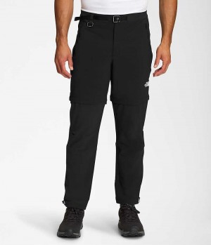 Pantaloni The North Face Paramount Pro Convertible Barbati Negrii | ROMANIA TWLHRQD