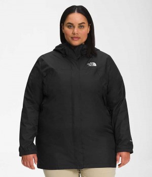 Parka The North Face Plus Antora Dama Negrii | ROMANIA TUJWSYP