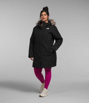 Parka The North Face Plus Arctic Dama Negrii | ROMANIA EXOMSPG