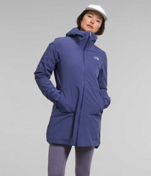 Parka The North Face ThermoBall™ Eco Triclimate® Dama Albastri | ROMANIA HCGFRLJ