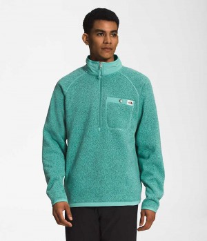 Pulover The North Face Gordon Lyons ¼-Zip Barbati Turcoaz | ROMANIA ZBQUMOW