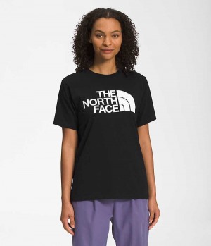 Tricou The North Face Scurte Sleeve Half Dome Dama Negrii | ROMANIA ADPRXIT