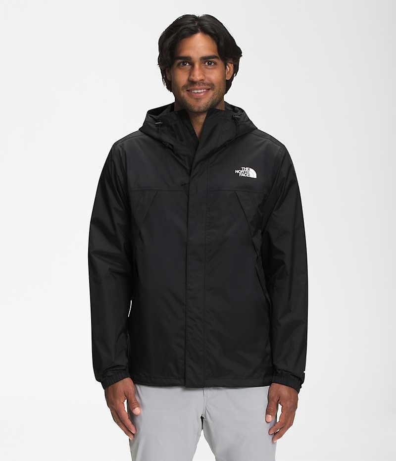 Geaca Impermeabila The North Face Antora Barbati Negrii | ROMANIA HGJFROW