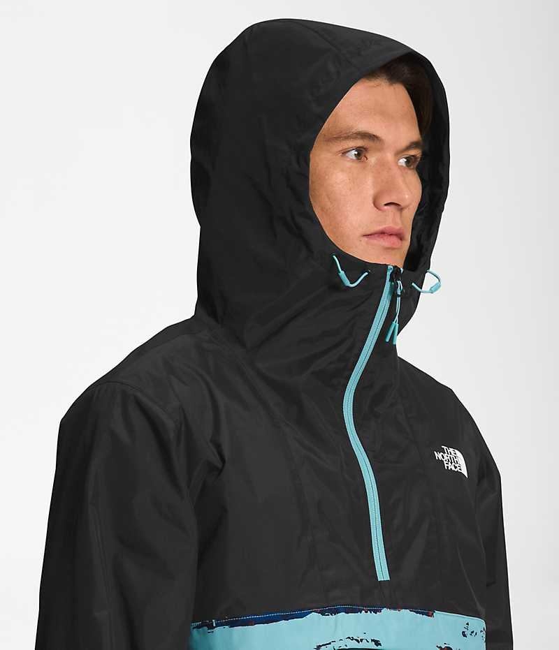 Geaca Impermeabila The North Face Antora Anorak Barbati Negrii | ROMANIA GJHYLKI