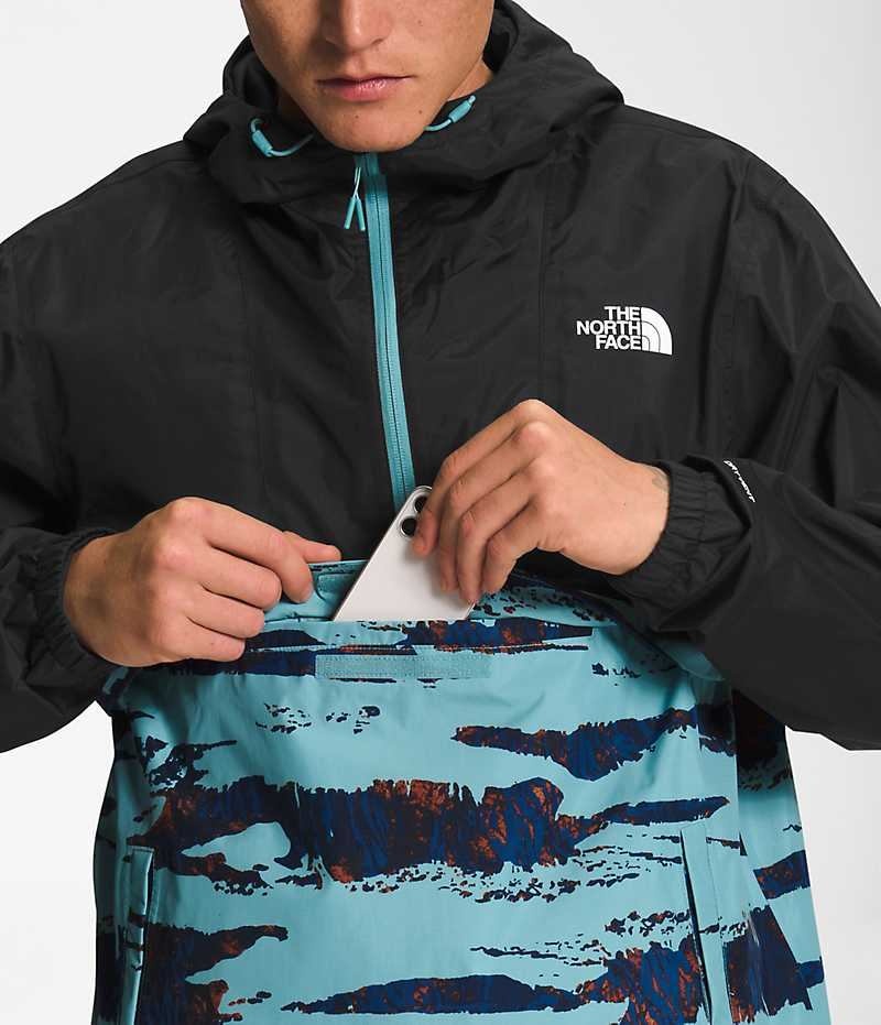 Geaca Impermeabila The North Face Antora Anorak Barbati Negrii | ROMANIA GJHYLKI