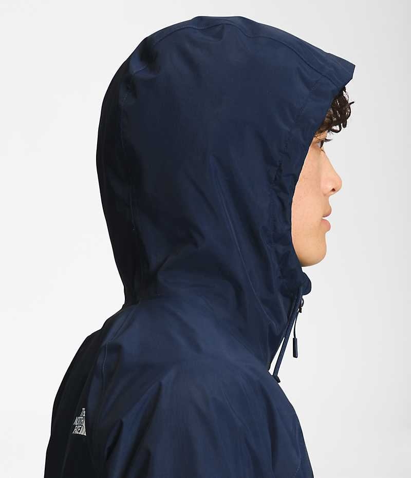 Geaca Impermeabila The North Face Antora Hoodie Barbati Bleumarin Albastri | ROMANIA FGDXVUT