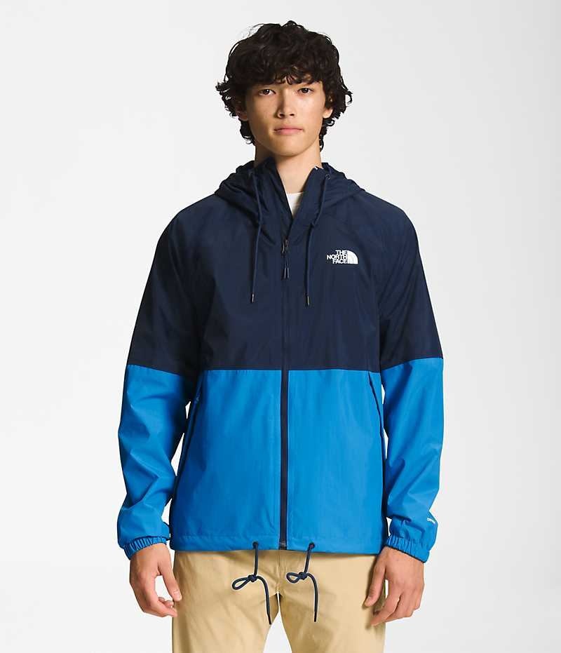 Geaca Impermeabila The North Face Antora Hoodie Barbati Bleumarin Albastri | ROMANIA FGDXVUT