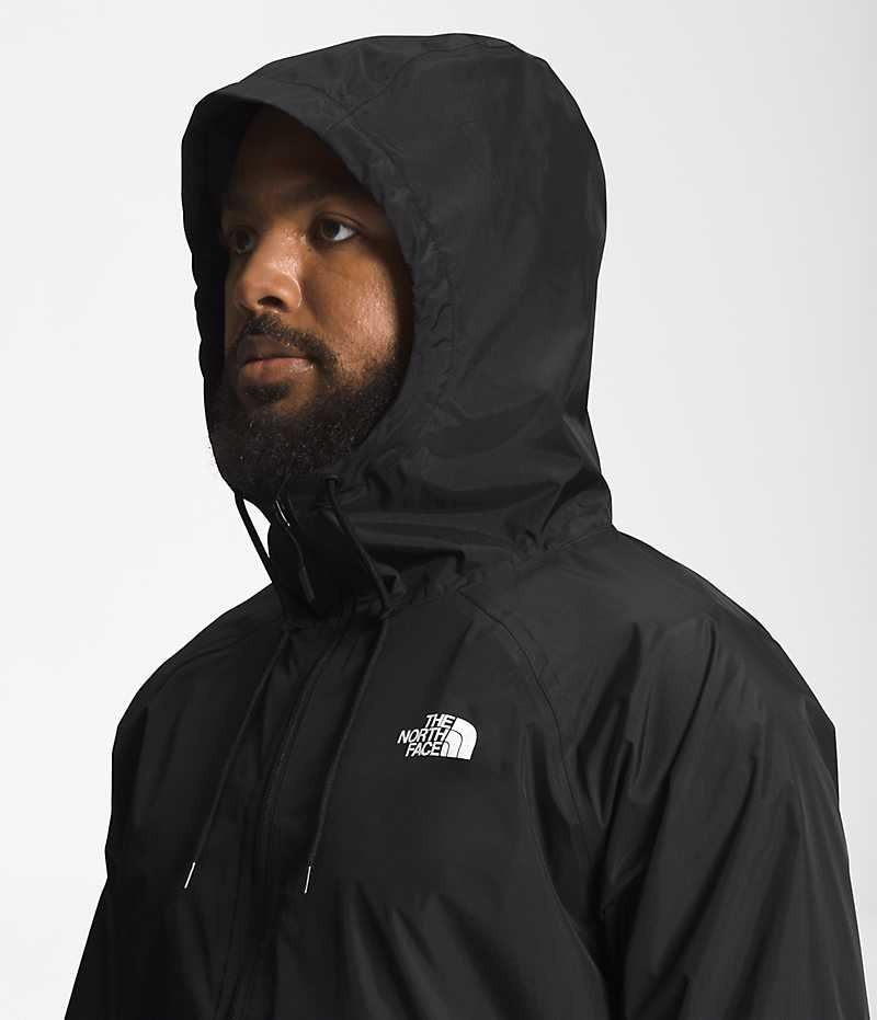 Geaca Impermeabila The North Face Antora Hoodie Barbati Negrii Portocalii | ROMANIA SLQDEUK