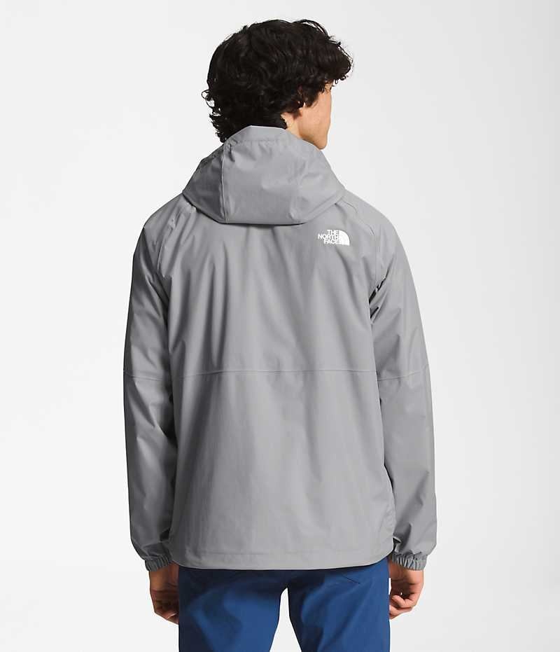 Geaca Impermeabila The North Face Antora Hoodie Barbati Gri | ROMANIA TFOBLKZ