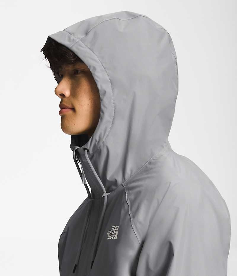 Geaca Impermeabila The North Face Antora Hoodie Barbati Gri | ROMANIA TFOBLKZ