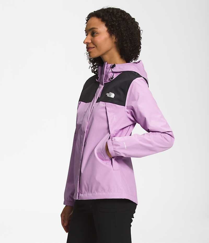 Geaca Impermeabila The North Face Antora Dama Lavanda | ROMANIA DFIPQJO