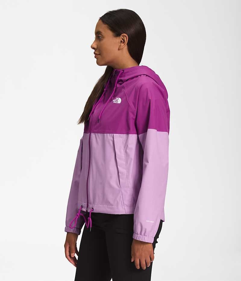 Geaca Impermeabila The North Face Antora Hoodie Dama Violet | ROMANIA QFSDBVR