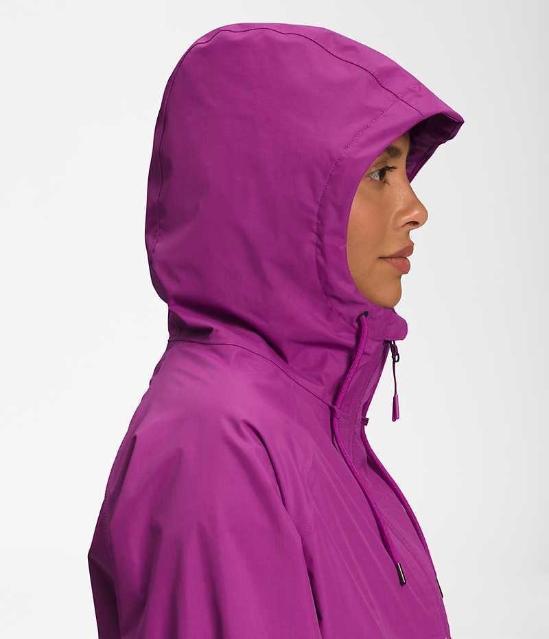 Geaca Impermeabila The North Face Antora Hoodie Dama Violet | ROMANIA QFSDBVR