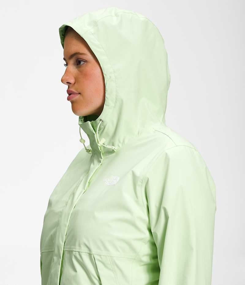 Geaca Impermeabila The North Face Plus Antora Dama Verde Menta | ROMANIA JOPXFZA