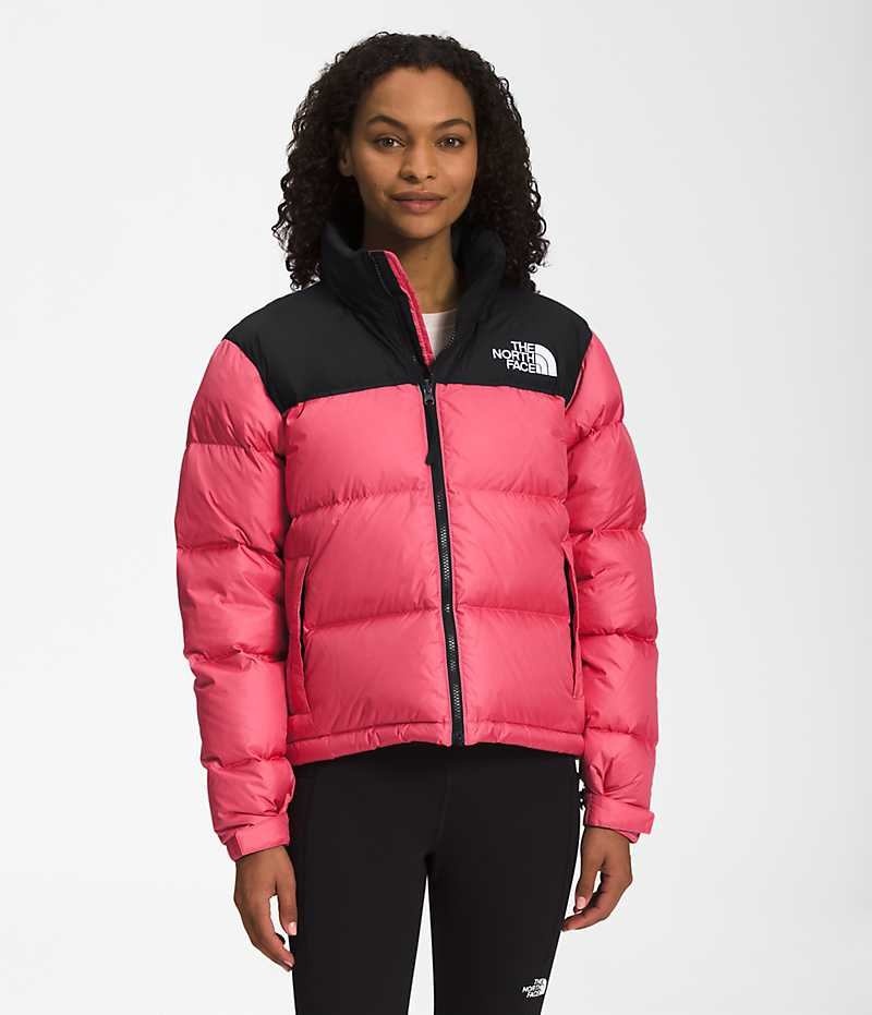 Geaca Puf The North Face 1996 Retro Nuptse Dama Roz | ROMANIA QKTEGHX