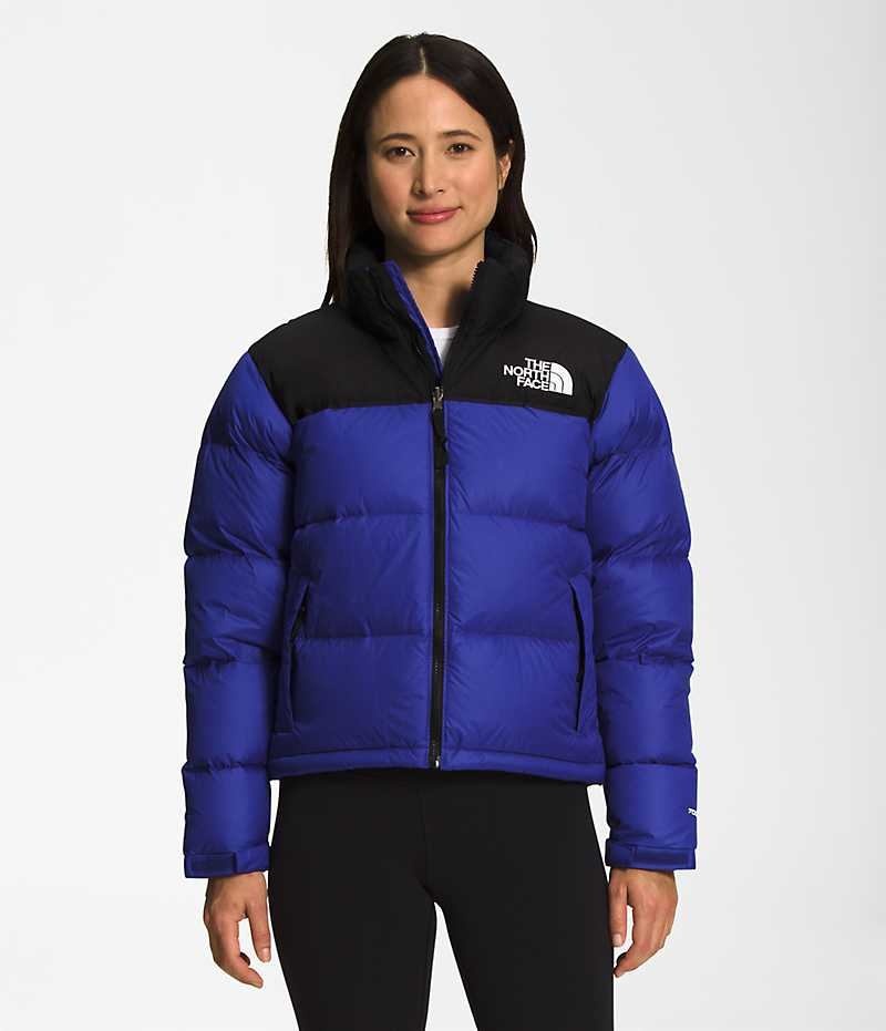 Geaca Puf The North Face 1996 Retro Nuptse Dama Albastri | ROMANIA SBZMYJH